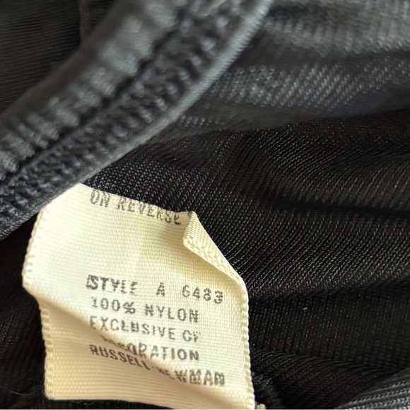 Vintage Half Slip BLACK LACE Sz M Texsheen Medium - Picture 7 of 7